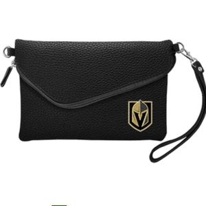 Vegas Golden Knights Pebble Fold Over Purse